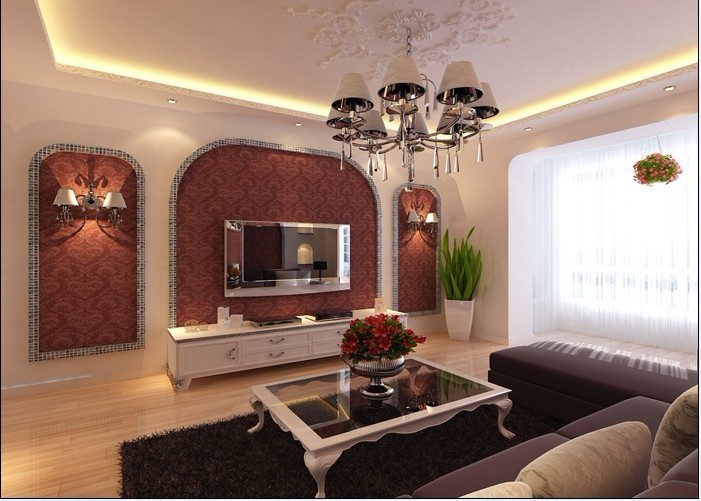 欧式 三居 客厅图片来自用户2745758987在140平米简欧风格打造舒适家居81的分享
