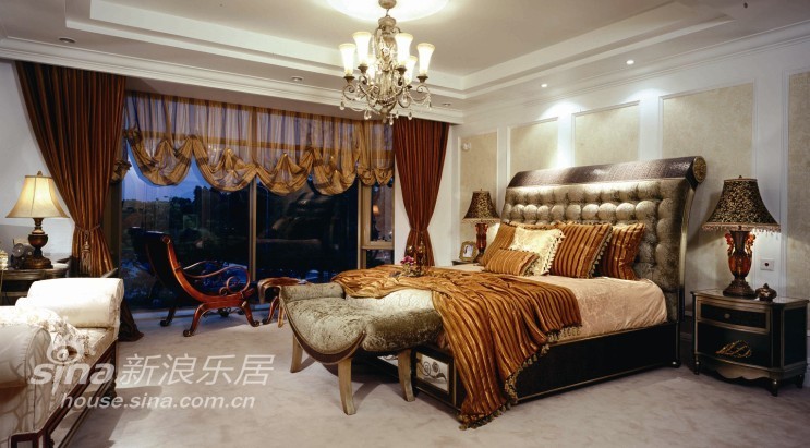 欧式 别墅 卧室图片来自用户2772873991在杭州西子湾别墅49的分享