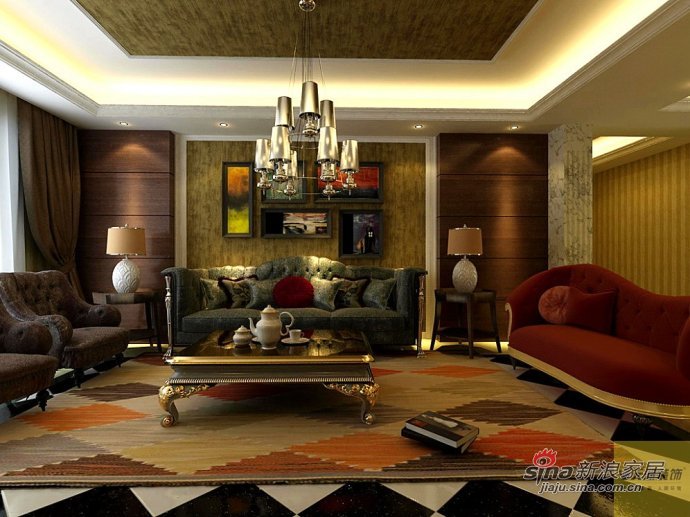 欧式 三居 客厅图片来自用户2557013183在简欧风格设计69的分享