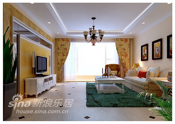 欧式 三居 客厅图片来自用户2557013183在浪漫舒适的简欧格调62的分享