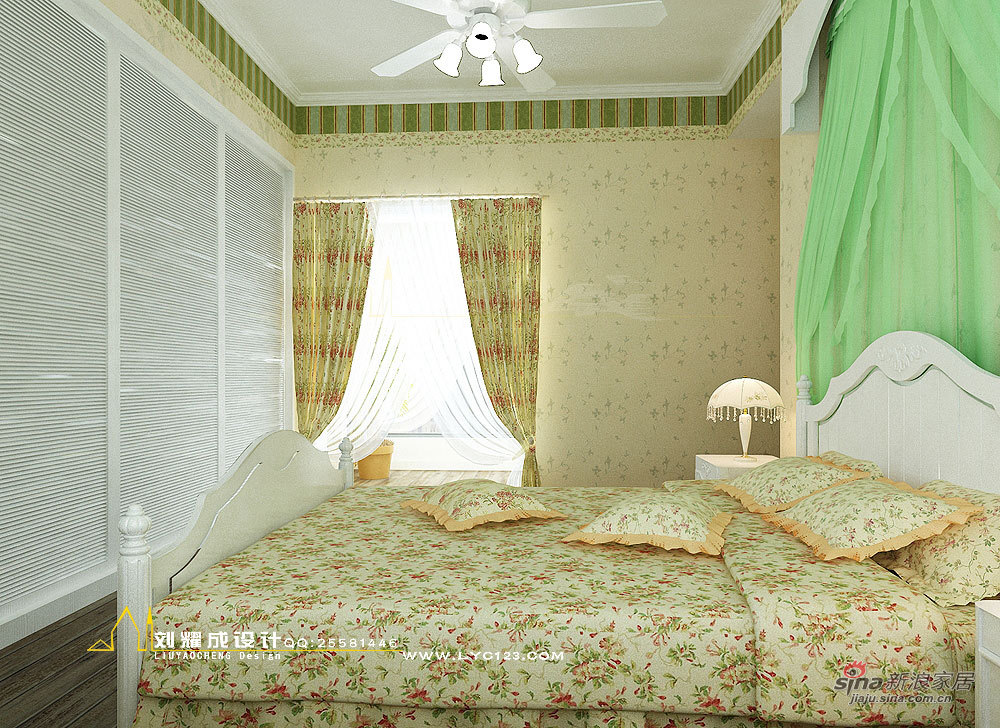 田园 三居 卧室图片来自用户2737946093在15万装135平米蒙古名族风情雅居82的分享