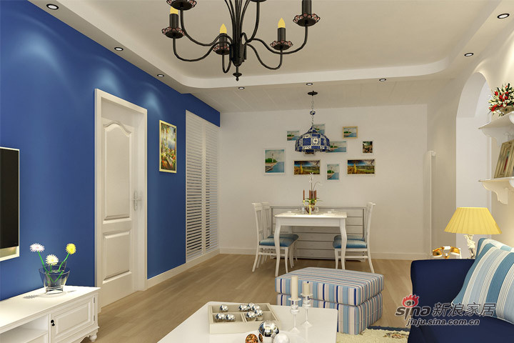 地中海 二居 客厅图片来自用户2756243717在小夫妻亲手打造80平米的地中海风格54的分享