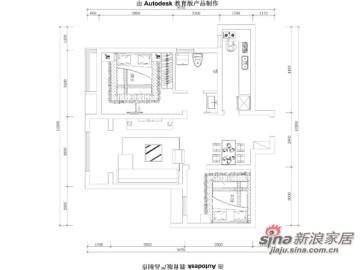 87平琴键跳跃白色简约两居19