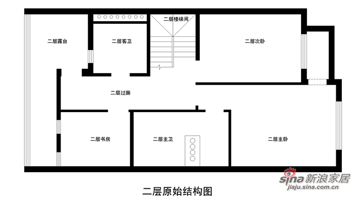 欧式 复式 户型图图片来自用户2746948411在成功人士打造150平米的复式乡村风41的分享