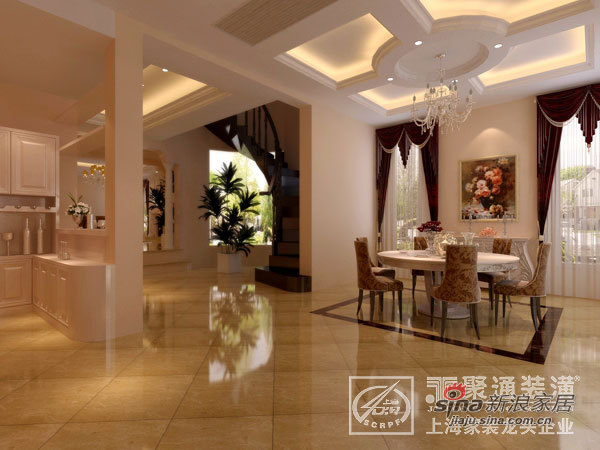欧式 别墅 客厅图片来自用户2746953981在中海翡翠设计预案 聚通装潢47的分享
