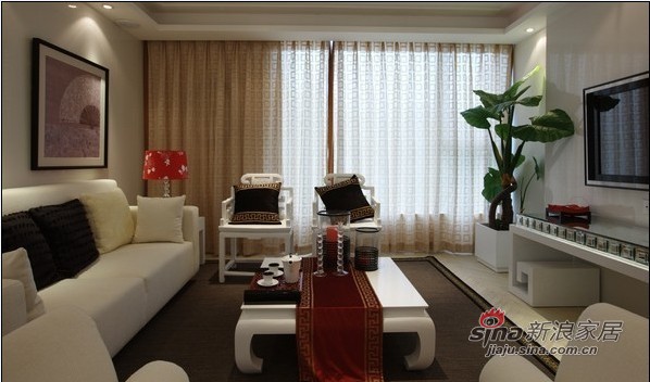 简约 一居 客厅图片来自用户2739081033在为80后小夫妻打造新的中式婚房88的分享