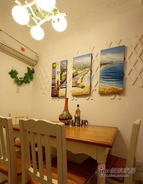田园 二居 餐厅图片来自用户2737946093在88平清新中的自然大气之家67的分享