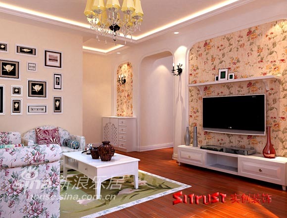 简约 一居 客厅图片来自用户2738829145在实创装饰赵公口案例72的分享
