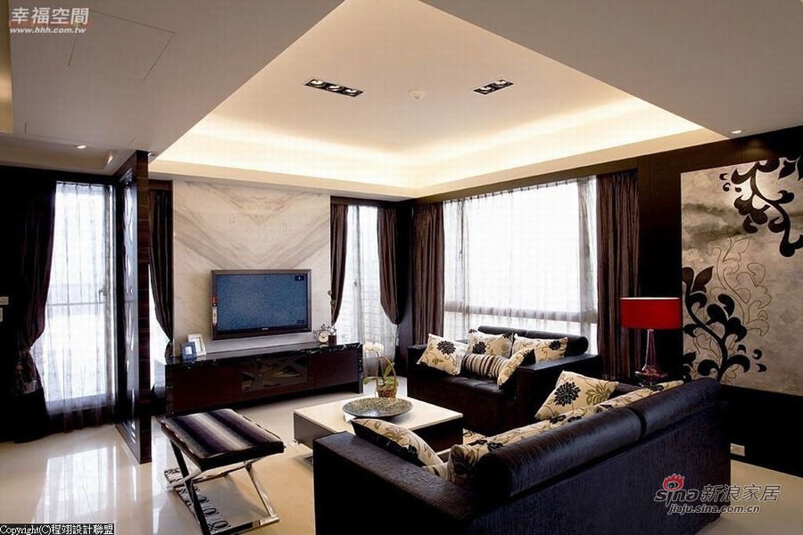 中式 跃层 客厅图片来自幸福空间在【高清】280.5平设计师粉丝的完美宅邸61的分享