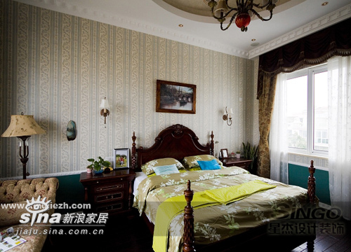 欧式 别墅 卧室图片来自用户2746889121在功能齐全的别墅空间28的分享