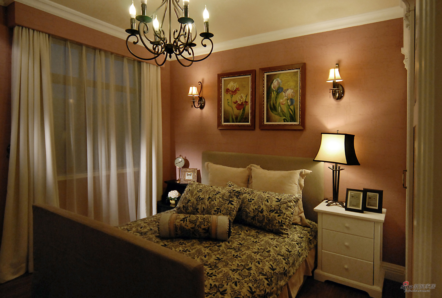 美式 别墅 卧室图片来自用户1907685403在【高清】350平美式休闲绿野仙踪91的分享