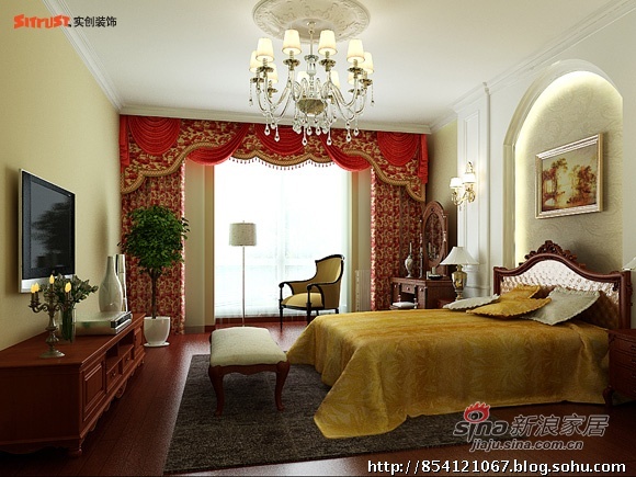 欧式 复式 客厅图片来自用户2746948411在金色漫香林欧式简约豪华别墅15的分享