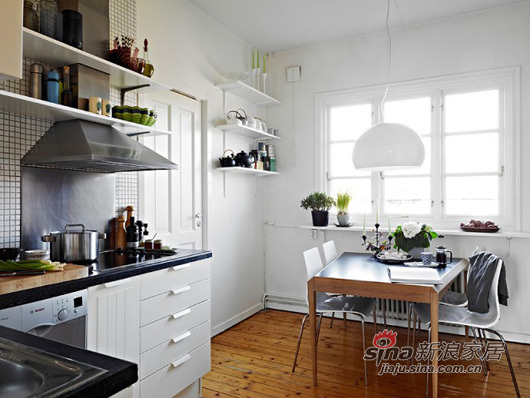 其他 loft 厨房图片来自用户2557963305在69平白木淡雅北欧风舒适公寓23的分享