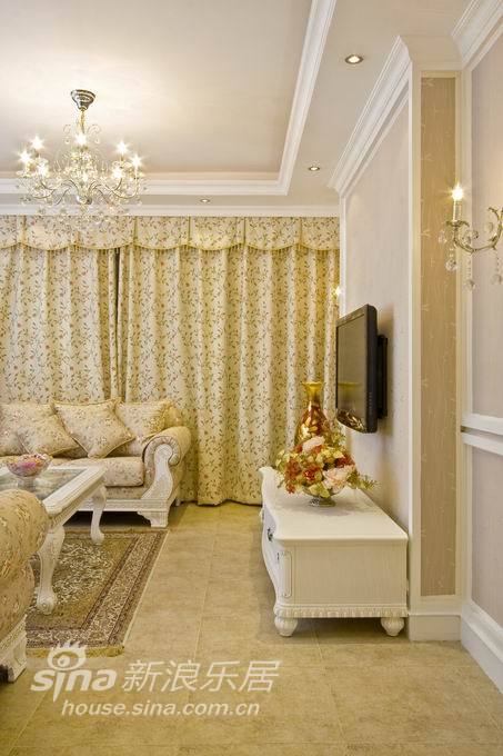 欧式 三居 客厅图片来自用户2745758987在奥邦装饰设计——欧式68的分享