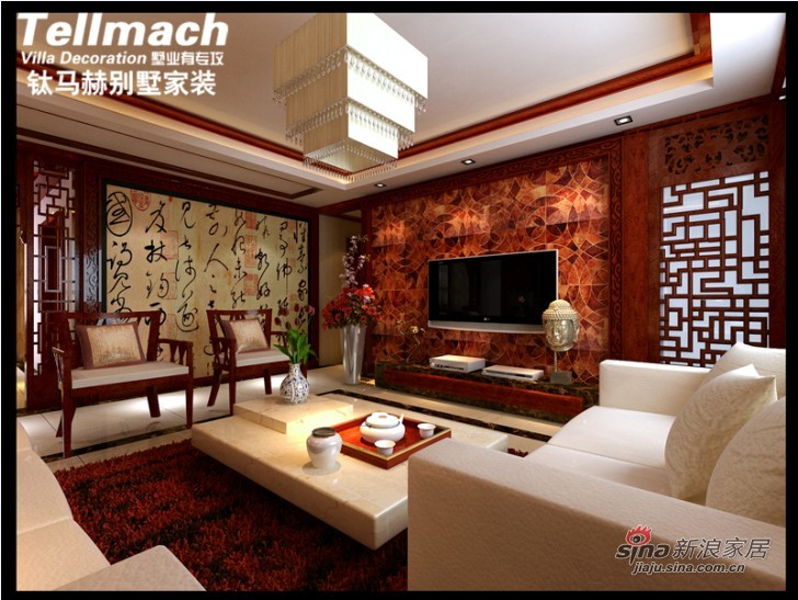 中式 四居 客厅图片来自用户1907696363在中式风格设计展示！48的分享