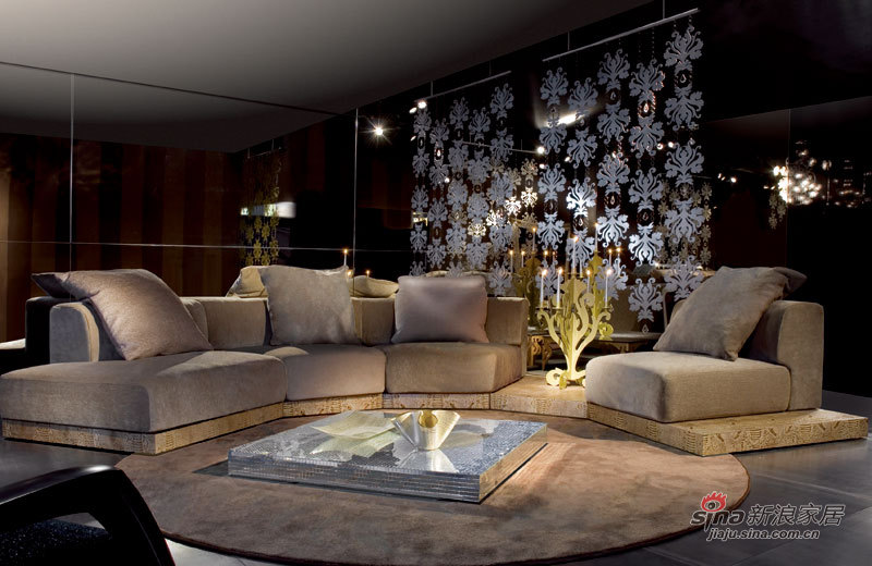 欧式 复式 客厅图片来自用户2746948411在意大利式200平品质奢华77的分享