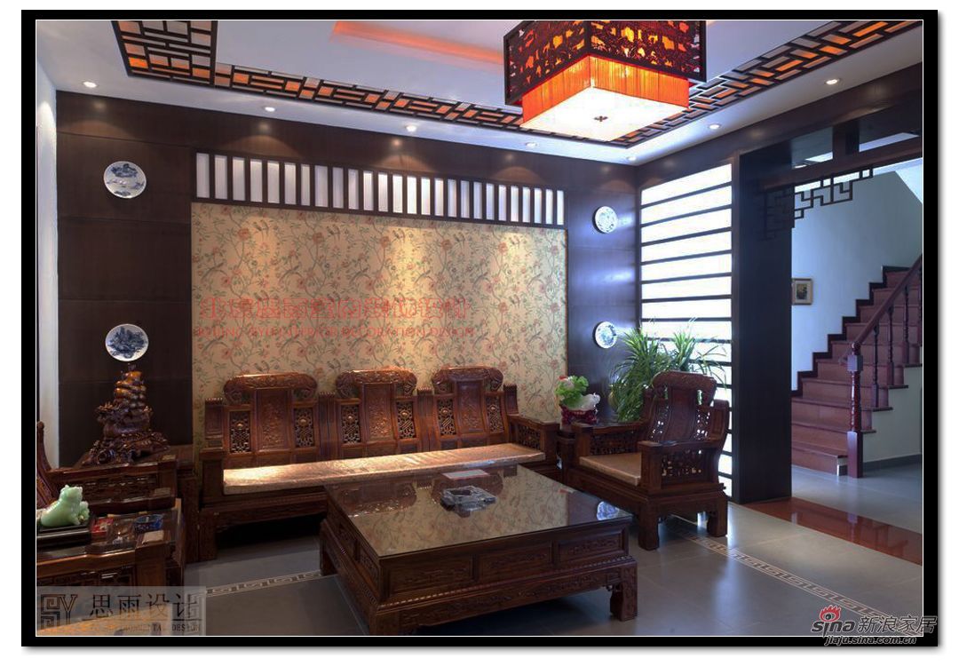 中式 别墅 客厅图片来自用户1907662981在【高清】300米中式风实景图72的分享