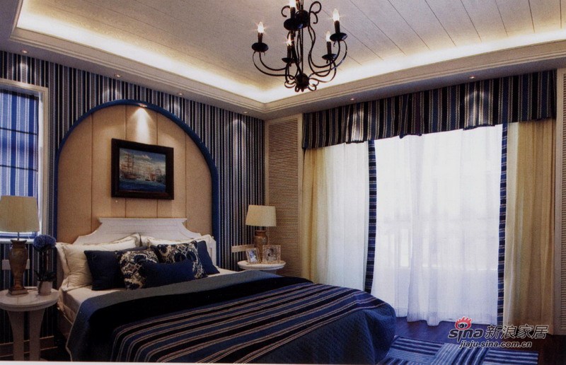 地中海 三居 卧室 舒适 高富帅图片来自用户2756243717在我的专辑920567的分享