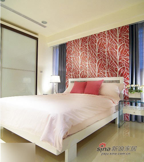 简约 三居 客厅图片来自用户2739081033在132平黑白红流行时尚家45的分享