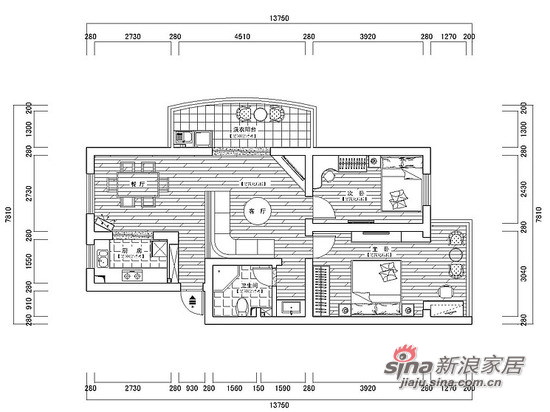简约 二居 其他图片来自用户2556216825在实景93平简约实用温暖三口之家12的分享