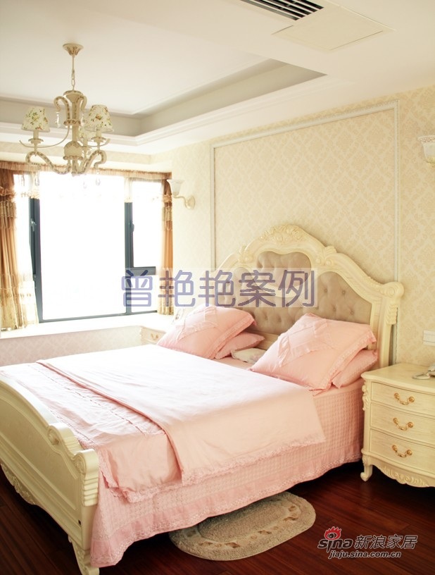 欧式 三居 卧室图片来自用户2772873991在东湖湾白领夫妻11W打造简欧之家13的分享