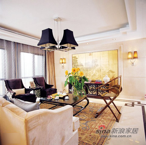 中式 三居 客厅图片来自用户1907661335在两种符号的交融 欧陆风情下的中式家居23的分享