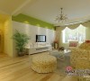 8万装130㎡温馨田园风格三居室23