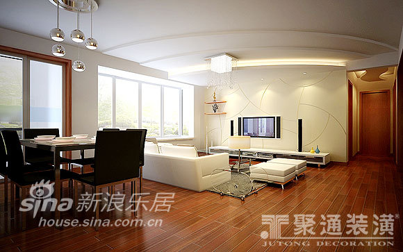 简约 别墅 客厅图片来自用户2738829145在中海湖滨一号82的分享