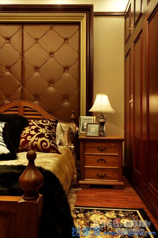 欧式 别墅 卧室图片来自用户2772873991在打造英伦印象的豪华式别墅49的分享
