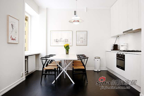 简约 一居 厨房图片来自用户2739153147在47平一房一厅 黑白酷款呈现大空间感36的分享