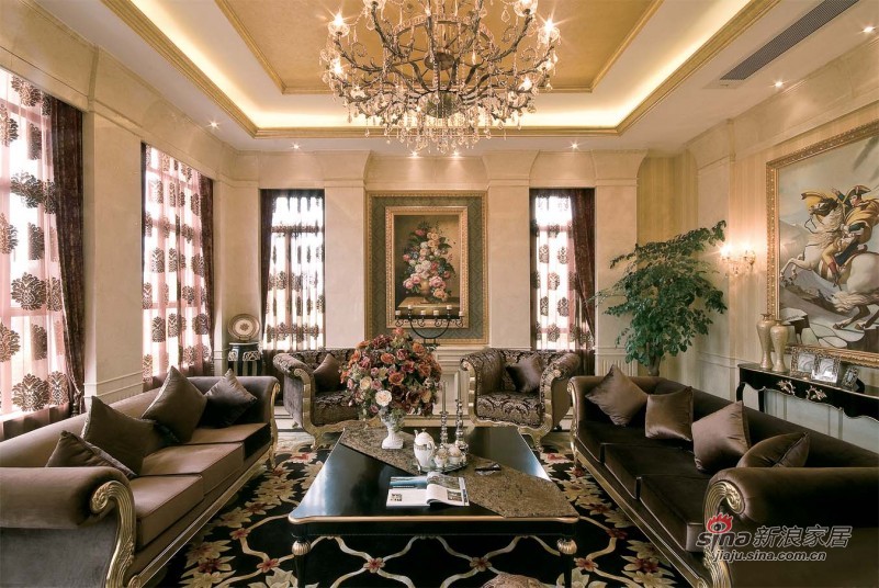 新古典 别墅 客厅图片来自用户1907664341在【多图】优雅欧式古典装修设计58的分享