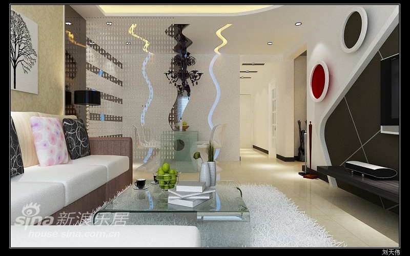 简约 三居 客厅图片来自用户2737759857在天通苑龙禧苑简约设计74的分享