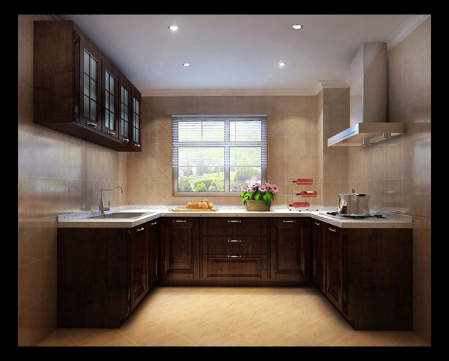 欧式 三居 厨房图片来自用户2746889121在孔雀城新古典21的分享