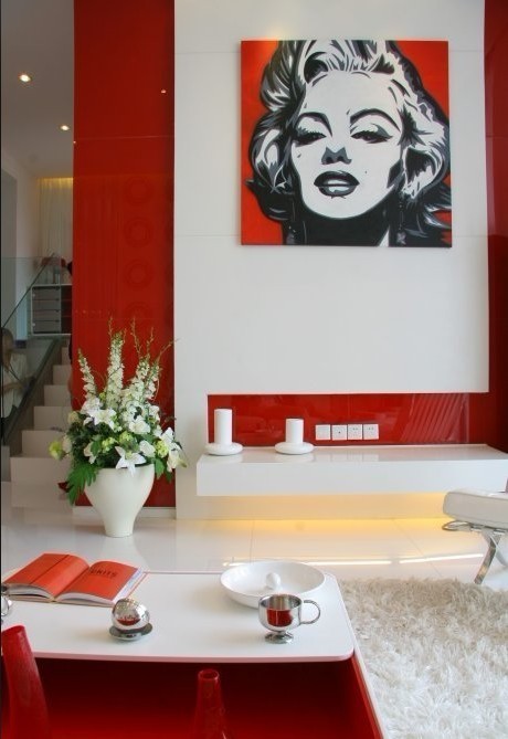 简约 三居 客厅图片来自用户2737735823在120平米三居室红白风格打造简约婚房52的分享