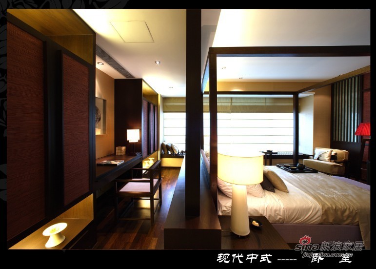 中式 别墅 卧室图片来自用户1907662981在风情万种14的分享