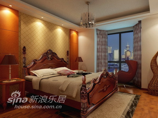 简约 跃层 卧室图片来自用户2557979841在7万打造150平自然舒适混搭设计68的分享