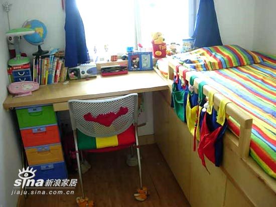 简约 一居 儿童房图片来自用户2557979841在38平米小家实用主义风格29的分享