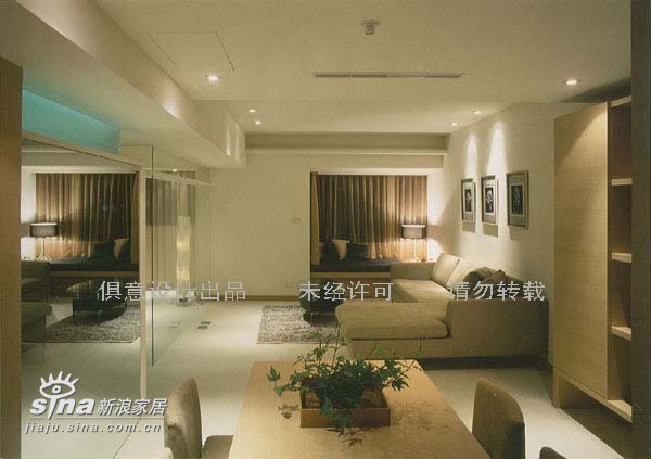 简约 三居 客厅图片来自用户2557010253在玻璃木作融合之美44的分享