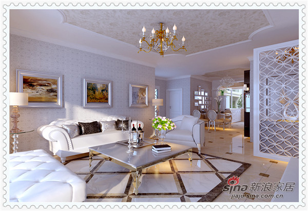 欧式 二居 客厅图片来自用户2746869241在120平银色简欧雅趣家12的分享