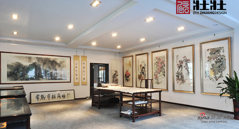 中式 复式 客厅图片来自用户1907661335在【高清】传统中式680平古玩会所25的分享
