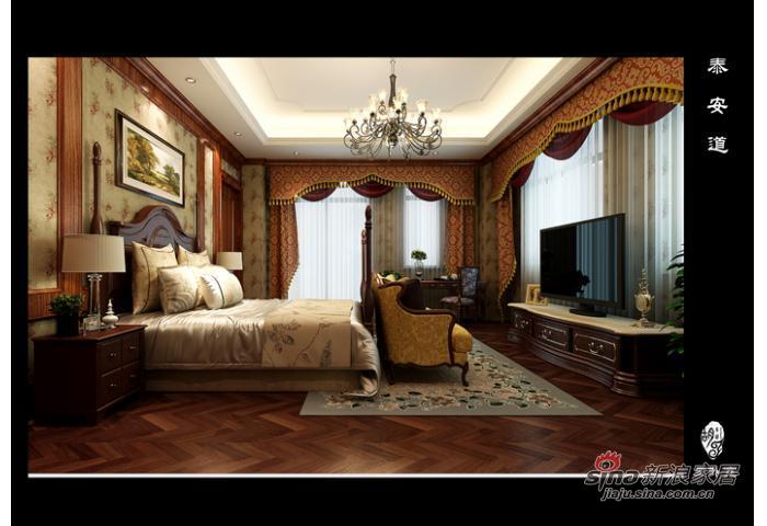 欧式 别墅 卧室图片来自用户2746869241在朗润园170平装修效果64的分享