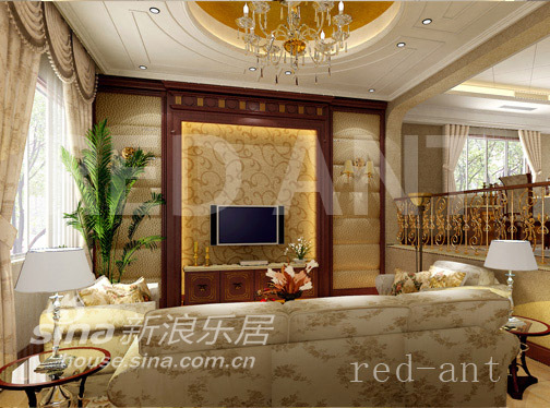 其他 别墅 客厅图片来自用户2737948467在红蚂蚁装饰案例赏析之皇家风范83的分享