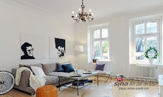 北欧 三居 客厅图片来自用户1903515612在白领88平北欧风格现代之家81的分享