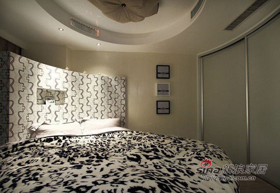 现代 公寓 卧室图片来自佰辰生活装饰在实景74平现代简约2居婚房39的分享