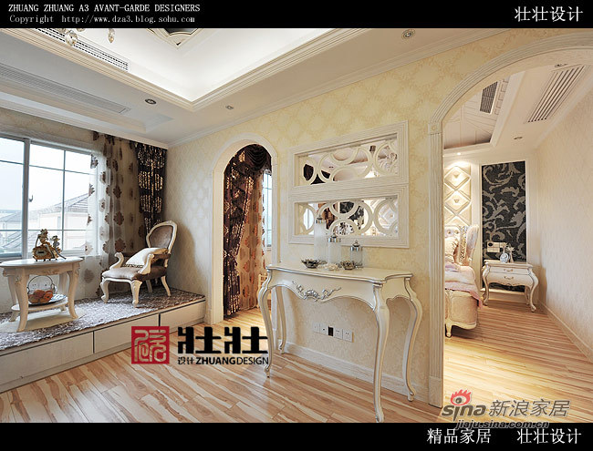 欧式 别墅 卧室图片来自用户2557013183在成功男400平欧式银贵生活41的分享