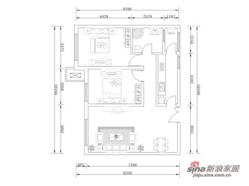100平米AB2q1`户型地中海66