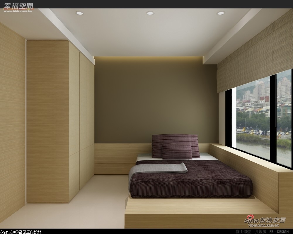 现代 三居 卧室图片来自幸福空间在【高清】231平高质感饭店式休闲景观宅56的分享