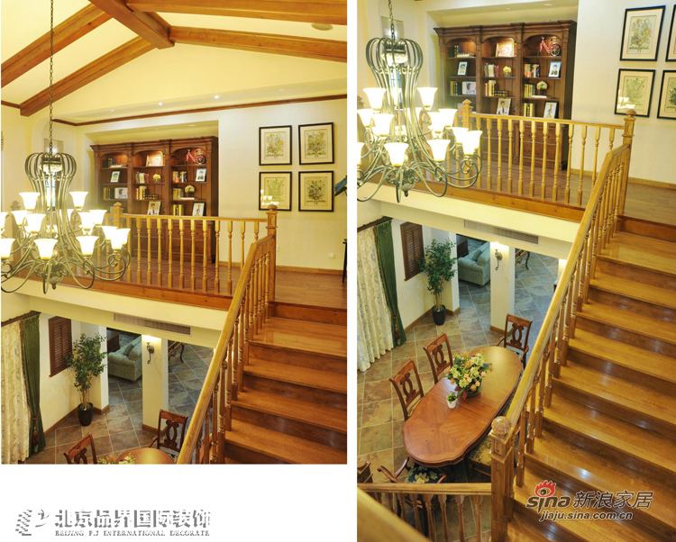 美式 别墅 楼梯图片来自用户1907686233在【高清】气质156平美式乡村35的分享