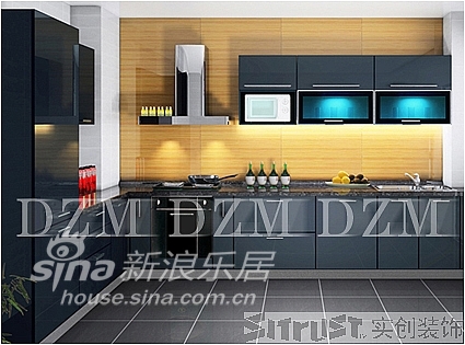 简约 三居 厨房图片来自用户2737782783在实创装饰长安新城95的分享