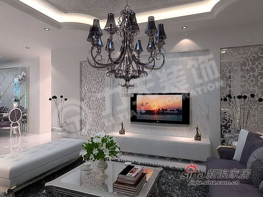 简约 二居 客厅图片来自阳光力天装饰在大气典雅型完美布置方案62的分享